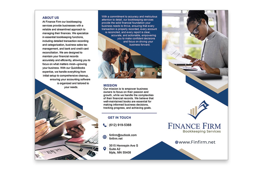 Finance Firm — project by Multimedia Graphics
