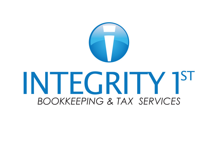 Integrity 1st Bookkeeping & Tax Services — Logo Design by Multimedia Graphics