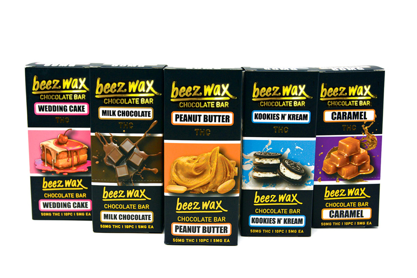 Beezwax — Chocolate bar collection with five flavors