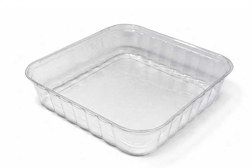 MinnTech Plastics — Close-up product photography of food trays