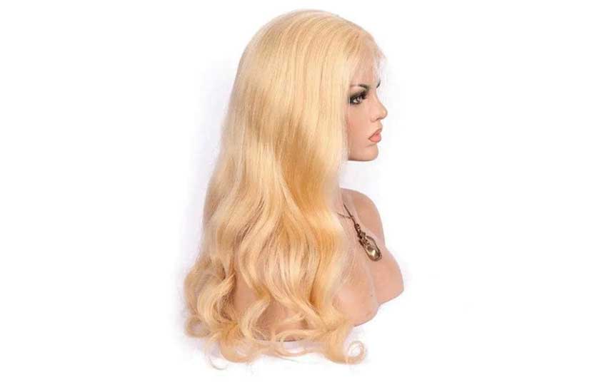 Hair product photography — 613 blonde body wave wig