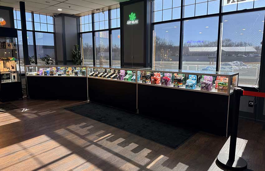 Ramsey Dispensary — Product display counter photography