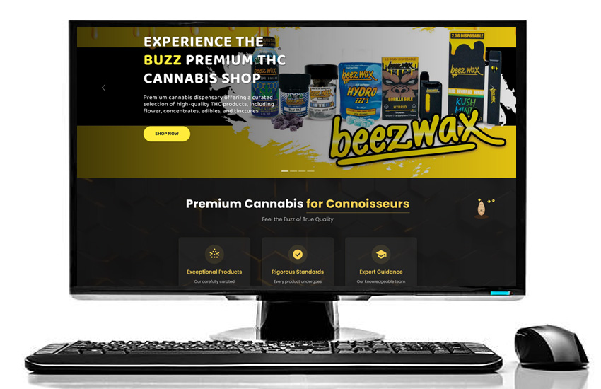 Beezwax Ecommerce Website