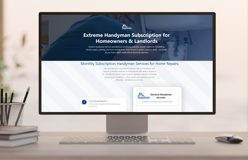Extreme Handyman Services Website