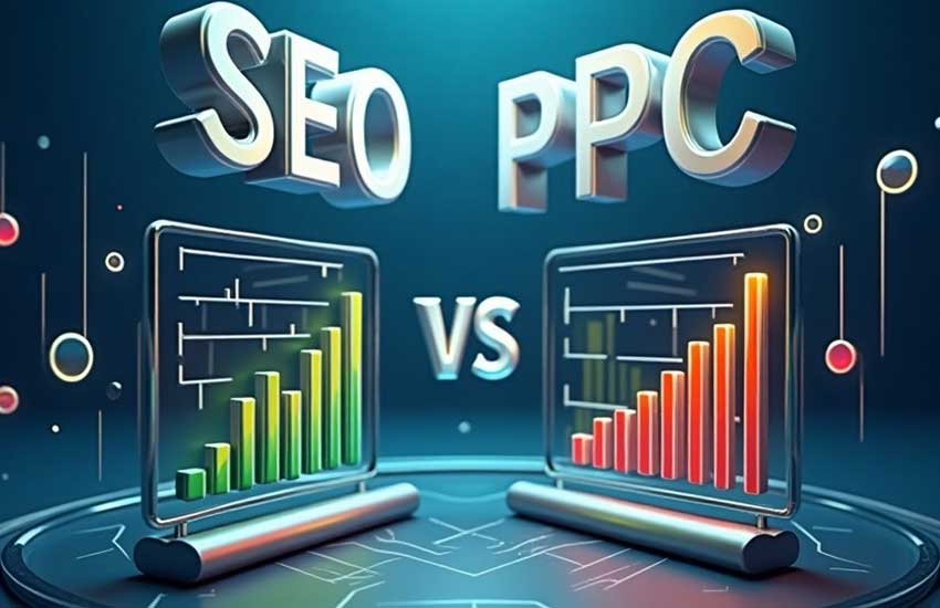 PPC advertising types - search ads, display ads, shopping ads, and video campaigns